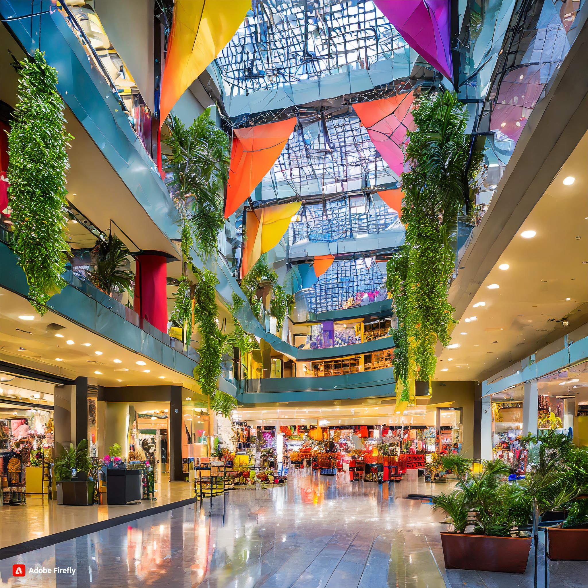 Firefly photo of shopping mall